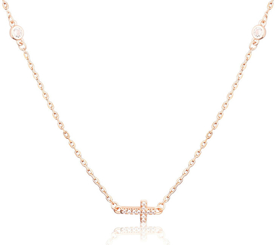 Qafore për femra JVD SVLN0017SH2RO45, 45cm, e artë