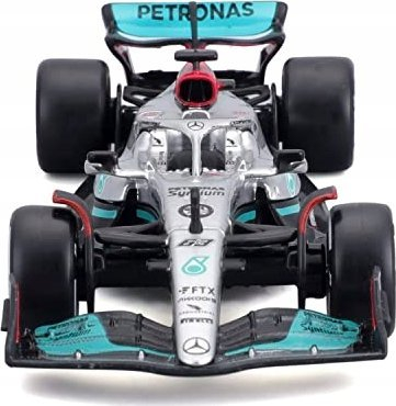 Maket makine Bburago Mercedes AMG F1 W13 E Performance, 1:43, diecast, ngjyrë argjendtë
