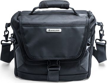 Çantë shpatulle Vanguard VEO Select 28S për aparat, për DSLR edhe mirrorless, me tablet 9.7", e zezë