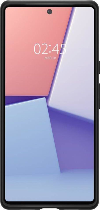 Mbulesë telefoni Spigen Thin Fit për Google Pixel 6 Pro, TPU edhe polikarbonat, e hollë, e zezë