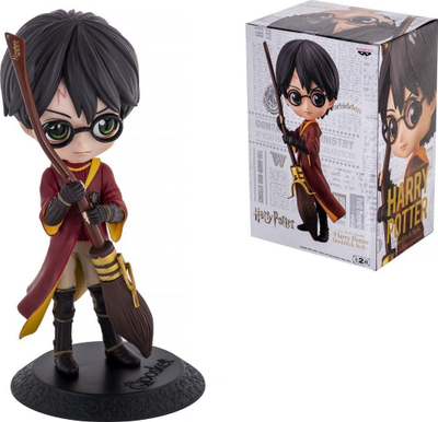 Figurë koleksionuese Banpresto Q Posket Harry Potter Quidditch Style, 18cm, shumëngjyrëshe