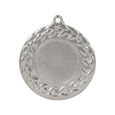Medalje sportive Victoria Sport, çelik, 45 mm, argjend
