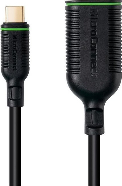 Adapter video Microconnect MC-USBCHDMI-a, USB C në HDMI, 4K 60Hz, 0.2m, i zi