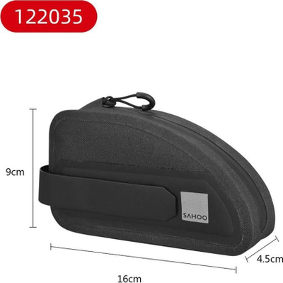 Çantë kornize biçiklete Techonic SAHOO 122035, 0.3L, me zinxhir, e zezë
