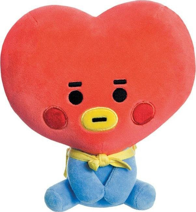 Loder pelushi Aurora BT21 Baby TATA 61474, 8", blu edhe e kuqe
