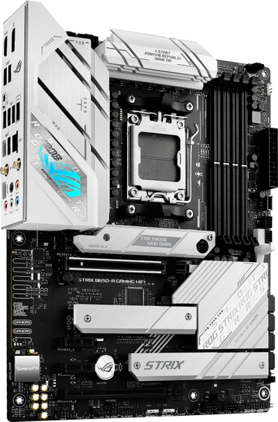 Pllakë amë ASUS ROG STRIX B650-A GAMING WIFI, AMD AM5, DDR5, e bardhë