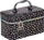 Kuti kozmetike Case Trunk, me pasqyrë, 19 x 11 x 10 cm, e zezë