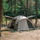 Çadër kampingu Naturehike Shandi CNK2300 ZP030, 4 veta, dy dhoma gjumi, gri