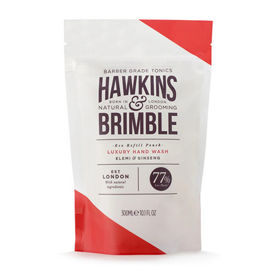 Rimbushje sapun i lëngshëm për duar Hawkins & Brimble Elemi & Ginseng, 300 ml