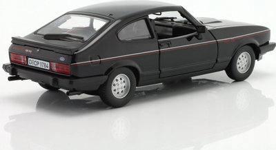Makine koleksionuese Bburago Ford Capri, shkalla 1:24, metal die-cast, e zeze