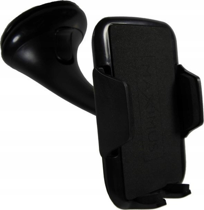 Mbajtëse telefoni Maxximus Car Holder Placer, për xham makine, deri 6.9", e zezë