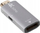Adapter video Lanberg AD-HD-DP-01, HDMI në DisplayPort, 4K 60Hz, argjendtë