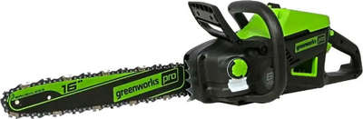 Sharrë me zinxhir Greenworks GD60CS40, 60V, shinë 40 cm, jeshile