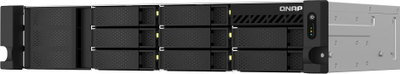 Server skedarësh QNAP TS-864eU-8G, 8GB RAM, 8 slote, për raft (rackmount)