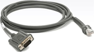 Kabllo seri për barkod-lexues Zebra CBA-R51-S16ZAR, 5m, me konektor DB-9, e zezë