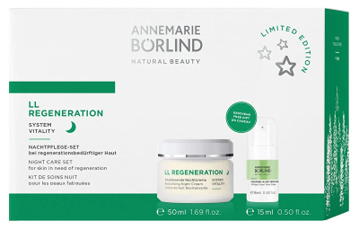 Set për kujdesin ndaj lëkurës Annemarie BÖRLIND LL Regeneration, krem nate 50 ml + serum dyfazësh 15 ml