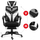 Karrige gaming Huzaro Combat 5.0, ergonomike, 140kg, e bardhë