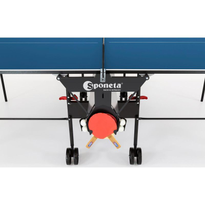 Tavolinë pingpongu Sponeta S1 13i, panel druri 19mm, për përdorim në shpi, e zezë