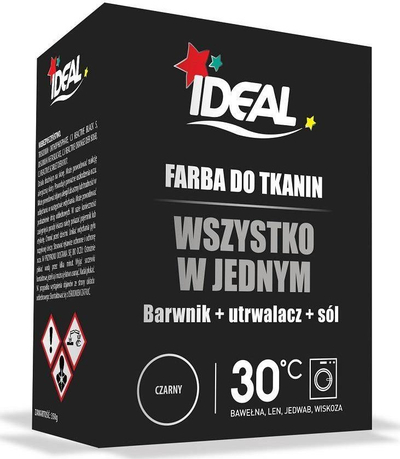 Bojë rrobash Ideal All in One, 350 g, e zezë