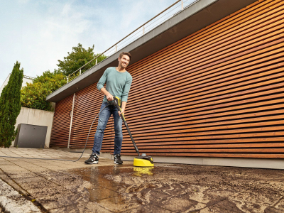 Lavatriçe me presion Karcher K5 Power Control Flex Home and Brush 90 vjetori, Plug’n’Clean, motor me ftohje me ujë, e verdhë