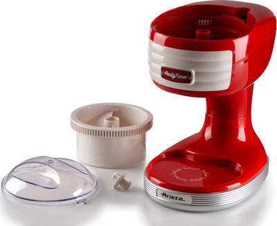 Mulli akulli Ariete Ice Crusher 76/00, 30W, për granita, i kuq