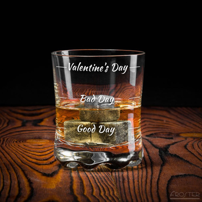 Gotë për uiski Froster Valentine's Day, 1 copë