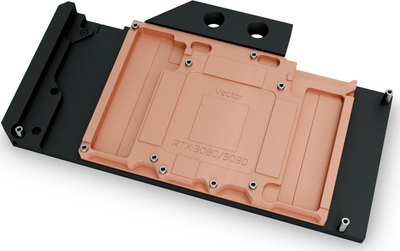 Bllok uji për GPU EK Water Blocks EK-Quantum Vector RTX 3080/3090, bakër, acetal i zi