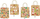 Qese dhuratash NInvest Eco Gift Bag HB 342 M, karton ekologjik, 32 x 26 x 12.5 cm, model festiv