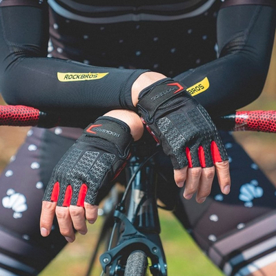 Doreza çiklizmi Rockbros Cycling, xhel te pëllëmba, pa gishta, madhësia XL