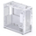 Kuti PC Jonsbo D41 Mesh Standard ATX, xham i kalitur, e bardhë