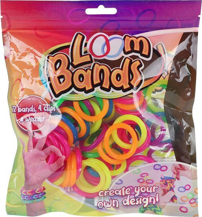 Сет гумени Loom Bands Mega Large, 72 парчиња, шарени