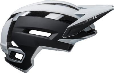 Helmetë çiklizmi Full Face Bell Super Air R Mips Spherical, MTB, e bardhë infrakuqe mat me shkëlqim