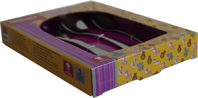 Set takëmesh për kalamaj Lamart LT5013 Kid, 4 copë, çelik inox