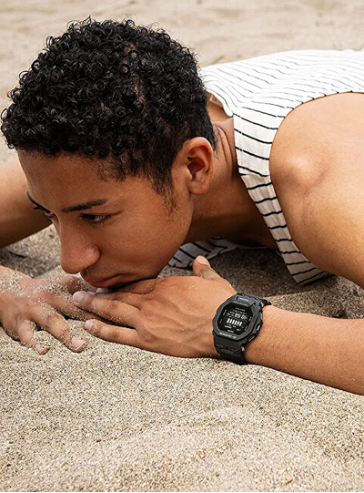 Orë dore për meshkuj Casio G-Shock G-Squad GBD-200-1ER, e zezë