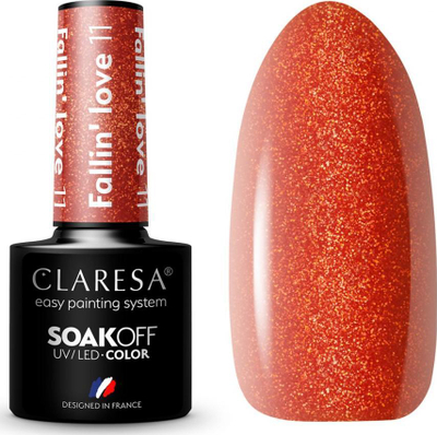 Smalti hibrid thonjsh Claresa Fallin' Love 11, 5g, rozë bezhë