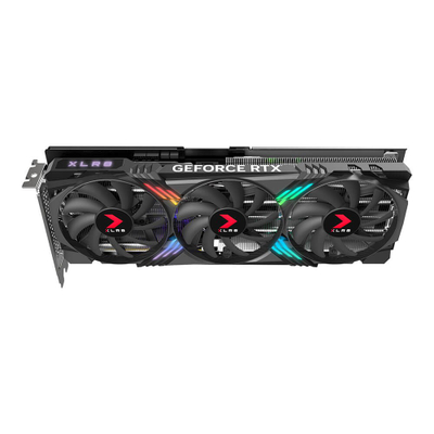 Kartë grafike PNY XLR8 Gaming RTX 4070 Super, 12GB GDDR6X, ARGB, e zezë