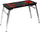 Склоплива работна маса Proline 62001, 7 во 1, 1390x590x780 mm, црна со црвена