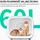 Tharëse inteligjente për kafshë PetKit Airsalon Max Pro, 60L, 700W, e bardhë