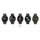 Smartwatch Giewont GW450-2, thirrje nga ora, rrip metalik, i zi