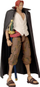Figurë aksion Bandai One Piece Anime Heroes Shanks, që lëviz në nyje, me aksesorë, me mantel të zi