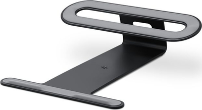 Mbajtëse laptopi Twelve South ParcSlope II, për MacBook dhe iPad Pro, metalike ergonomike, e zezë