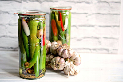 Set kavanozash qelqi Weck Cylinder, 1040 ml, set 6 copë, transparent
