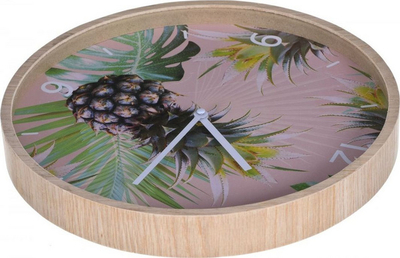 Orë muri Technoline, 33 cm, rozë
