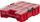 Organizues veglash Qbrick One M Plus Red Ultra, kapak transparent, plastik, i kuq