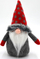 Figurine dekorative Santa Saska Garden, 20cm, me çantë dhuratash, e kuqe