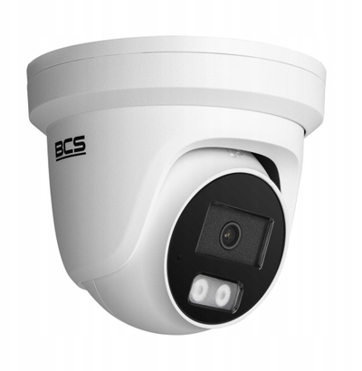Kamerë IP dome BCS BCS-V-EIP28FSR3-Ai2(2), 8MP 4K, IR 30m, IP67, e bardhë