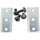 Set montimi Ergotron SV T-Nut Kit, pllaka metalike, me vida, argjendtë