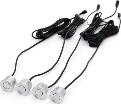 Sensor parkimi AMiO TFT01, ekran 4.3", kamerë XD-315 LED, 4 sensorë argjendi