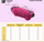 Pallto qeni Chaba Coat Dopamine, madhësia 2XL, ngjyrë lejla fuksia