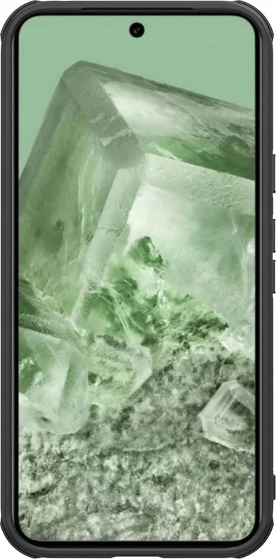 Këllëf telefoni Nillkin Super Frosted Pro Magnetic për Google Pixel 8a, mbrojtës, i zi